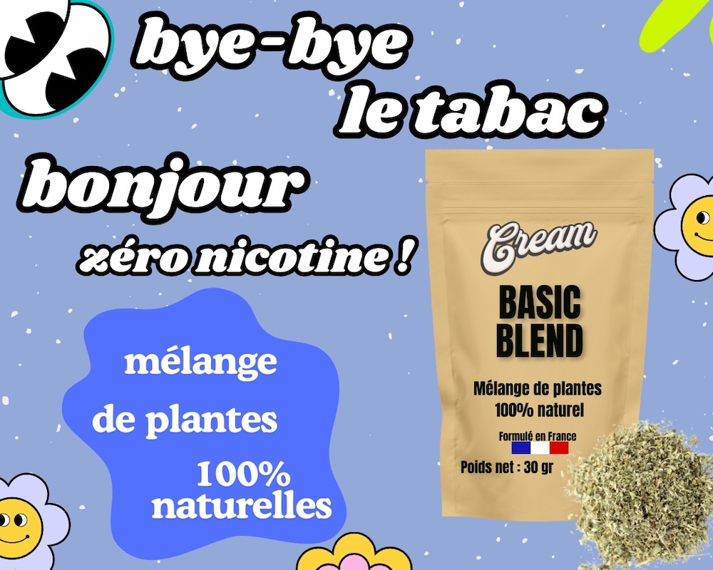 Substitut végétal au tabac traditionnel